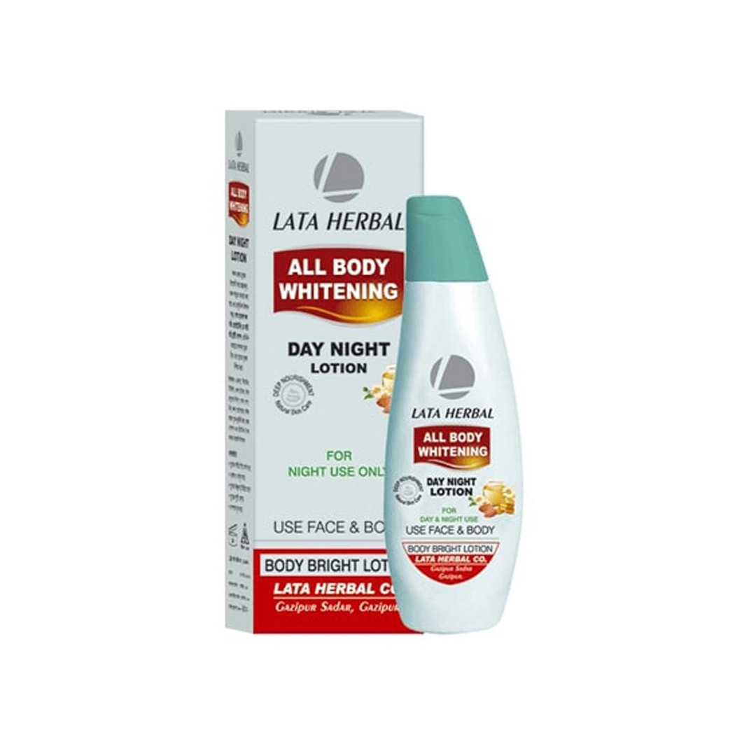 Lata Herbal 125gm All Body Whitening Day Night Lotion