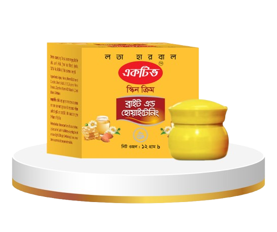 Lata Herbal Active Bright & All Whitening Cream 12 gm