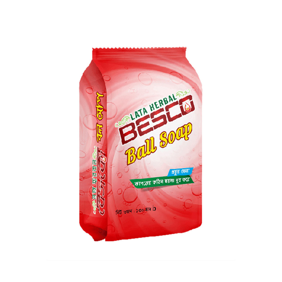 Lata Herbal Besco Ball Soap 130gm